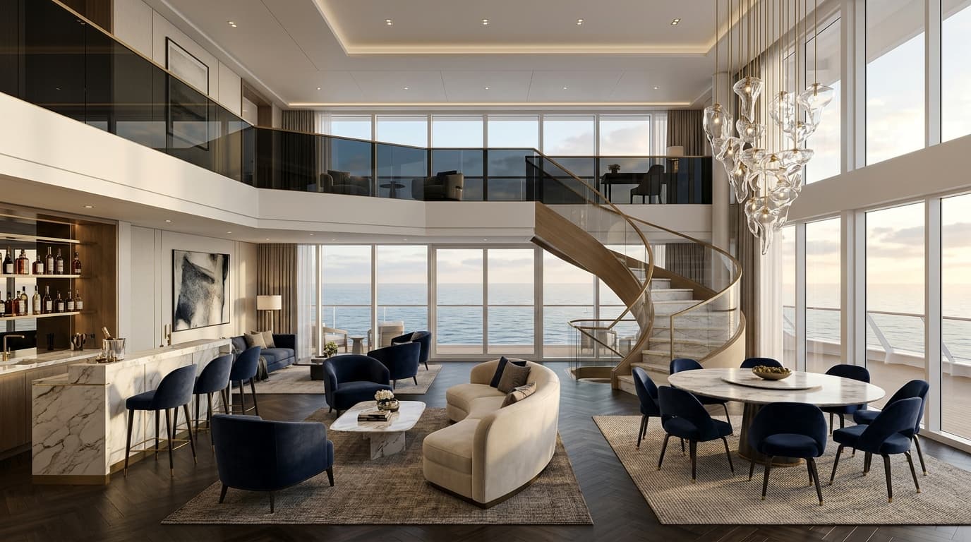 Celestial Two-Story Duplex Sky Villa
